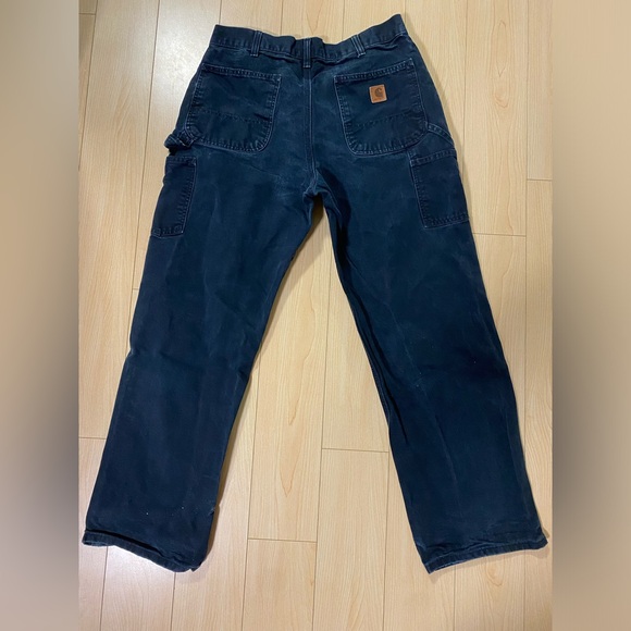 Carhartt original dungaree fit men’s black - Picture 2 of 3